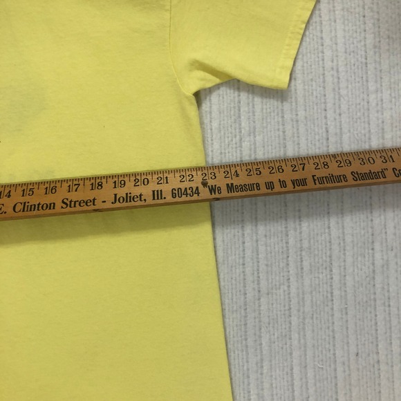 Ford's Garage Mustang‎ T-Shirt Graphic Tee 50 Years Cars Yellow XL - Picture 8 of 9